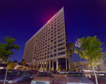 Exterior of Marriott Westshore and Parking Lot, Tampa by George Skip Gandy IV