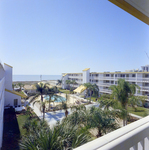 Gull Harbor Apartments and Pool Area, Redington Shores, C by George Skip Gandy IV