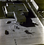 Aerial View of Helicopter at Exchange National Bank, Temple Terrace by George Skip Gandy IV