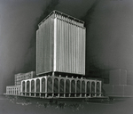 Exchange National Bank Rendering of Building, Tampa by George Skip Gandy IV
