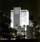 Happy New Year Projected onto Exchange National Bank, Tampa by George Skip Gandy IV