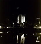 Exchange National Bank and Other Buildings at Night, Tampa by George Skip Gandy IV