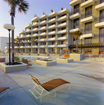 Hilton Hotel, Poolside, A by George Skip Gandy IV