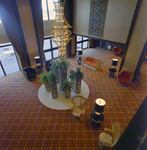 Hilton Hotel, Lobby, A by George Skip Gandy IV