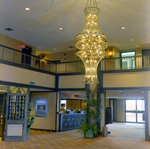 Hilton Hotel, Lobby, C by George Skip Gandy IV