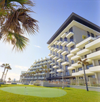 Hilton Hotel, Exterior, E by George Skip Gandy IV