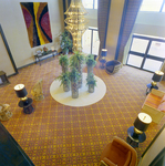 Hilton Hotel, Lobby, U by George Skip Gandy IV