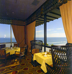 Hilton Hotel, View at the Roof Restaurant, F by George Skip Gandy IV