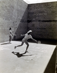 Women Playing Racquetball by George Skip Gandy IV