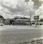 Commercial Intersection with Super Test Station, F by George Skip Gandy IV