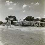 Commercial Intersection with Super Test Station, H by George Skip Gandy IV