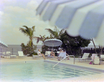 People Sitting by Pool at M&M Management Property, A by George Skip Gandy IV
