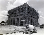 Scaffolding on Metropolitan Bank During Construction, C by George Skip Gandy IV