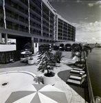 Manger Hotel and Motor Inn Waterfront Patio, T by George Skip Gandy IV