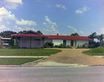 Red and White House with Screened Carport for Mar-Lyn Homes by George Skip Gandy IV