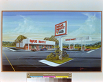 Artist Rendering of Maxi Mart Exterior by George Skip Gandy IV