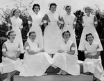 Group photo of nursing students by Gordon Keller School of Nursing