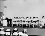 Gordon Keller School of Nursing graduation ceremony, 1954