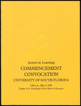 Commencement Convocation Program, USF, May 2, 1982
