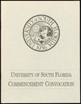 Commencement Convocation Program, USF, May 6, 1995
