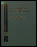 Convocation Program, USF, Honors, October 20, 2000 by University of South Florida