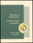 Commencement Convocation Program, Tampa Campus, May 4, 2002 by University of South Florida