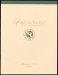 Commencement Convocation Program, Tampa Campus, August 13, 2005