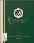 Commencement Convocation Program, USF, Baccalaureates, May 6, 2016 by University of South Florida