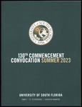 Commencement Convocation Program, USF, August 8, 2023 by University of South Florida