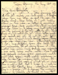 Letter, Albert Hafner to Elizabeth Chandler, August 23, 1891 by Albert Hafner