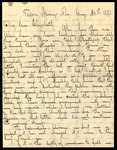 Letter, Albert Hafner to Elizabeth Chandler, August 31, 1891 by Albert Hafner