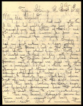 Letter, Albert Hafner to Elizabeth Chandler, October 6, 1891
