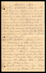 Summary of October 1891 Letters, Albert Hafner to Elizabeth Chandler, October 1891 by Elizabeth H. Chandler