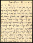 Letter, Albert Hafner to Elizabeth Chandler, August 30, 1891