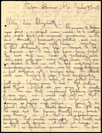 Letter, Albert Hafner to Elizabeth Chandler, July 3, 1891