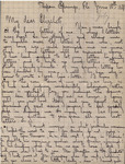 Letter, Albert Hafner to Elizabeth Chandler, July 10, 1891 by Albert Hafner