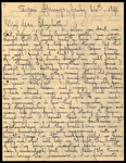 Letter, Albert Hafner to Elizabeth Chandler, July 26, 1891