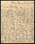 Letter, Albert Hafner to Elizabeth Chandler, June 22, 1891