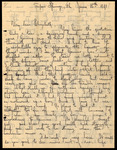 Letter, Albert Hafner to Elizabeth Chandler, June 15, 1891