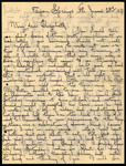 Letter, Albert Hafner to Elizabeth Chandler, June 23, 1891