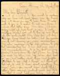 Letter, Albert Hafner to Elizabeth Chandler, March 7, 1892 by Albert Hafner