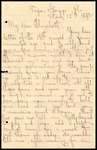 Letter, Albert Hafner to Elizabeth Chandler, March 15, 1892