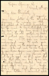 Letter, Albert Hafner to Elizabeth Chandler, March 20, 1892