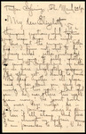 Letter, Albert Hafner to Elizabeth Chandler, March 22, 1892 by Albert Hafner