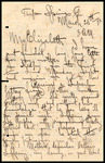 Letter, Albert Hafner to Elizabeth Chandler, March 25, 1892 by Albert Hafner