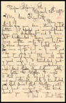 Letter, Albert Hafner to Elizabeth Chandler, March 28, 1892