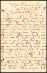 Letter, Albert Hafner to Elizabeth Chandler, March 31, 1892