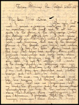 Letter, Albert Hafner to Mary Ware, April 24, 1893