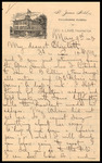 Letter, Albert Hafner to Elizabeth Chandler, May 9, 1893