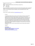 Email exchange between Carolyn Meyer with editor Carolyn P. Yoder
